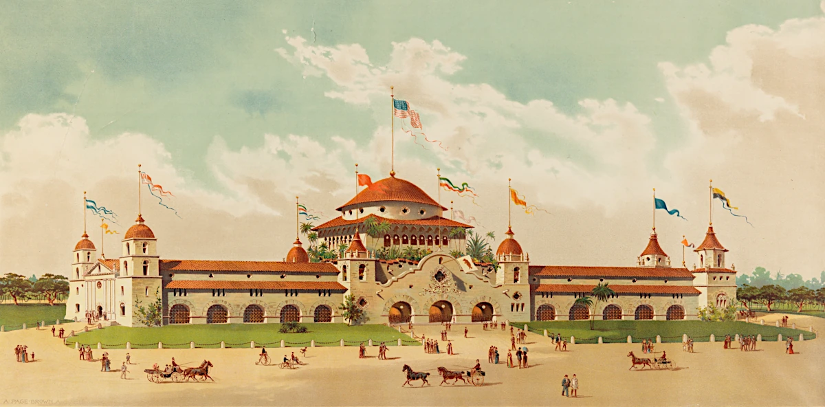 Cabinet card showing Sallie Gardner galloping at Palo Alto in 1878, with sequential hoof-position diagrams beneath the image.